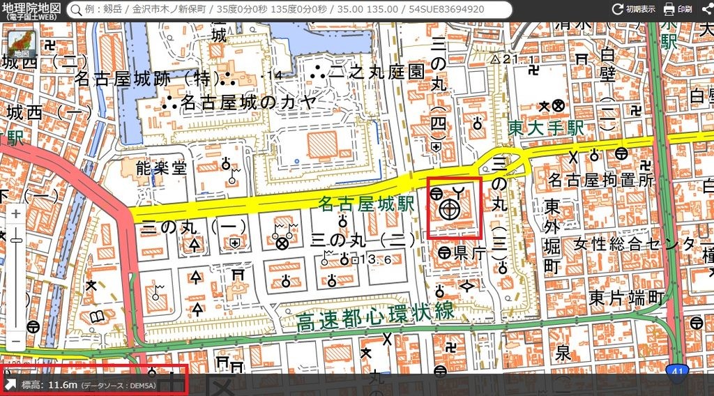 土地の高さがピンポイントで分かる地図サイト|Ordinary Life